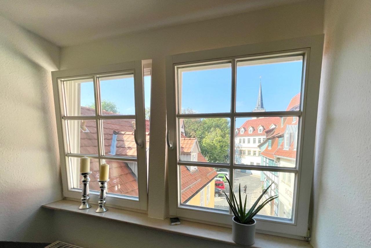 Ferienwohnung Augenblick - Stylisches Apartment In Der Besten Altstadtlage Von Erfurt Kültér fotó