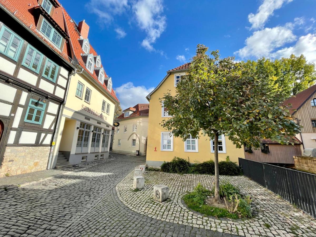 Ferienwohnung Augenblick - Stylisches Apartment In Der Besten Altstadtlage Von Erfurt Kültér fotó