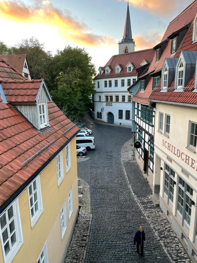 Ferienwohnung Augenblick - Stylisches Apartment In Der Besten Altstadtlage Von Erfurt Kültér fotó